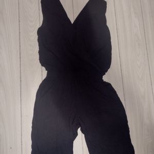 Piper Gore Women's Jumpsuit Black Flare Leg.